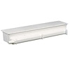 HorecaTraders Pre-installatiebox | Horizontale Afloop | Omkeerbaar | 427x95x65 mm