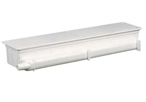  HorecaTraders Pre-installatiebox | Horizontale Afloop | Omkeerbaar | 427x95x65 mm 