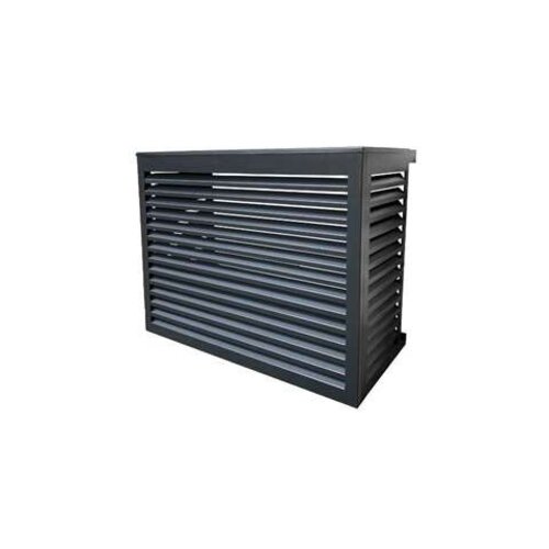  HorecaTraders Aluminium protective cage for outdoor unit | anthracite grey 