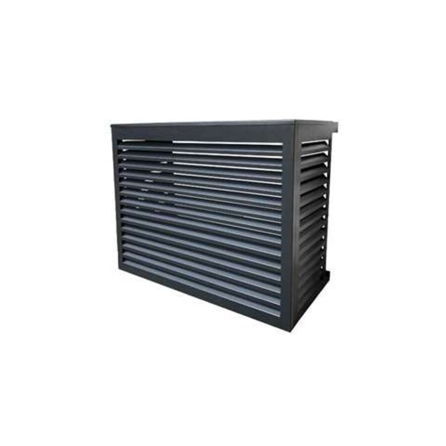 Aluminium beschermkooi voor buitenunit | antracietgrijs