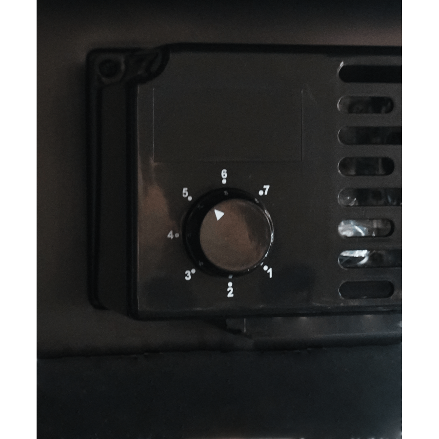 Getränkekühlschrank mit einer Glastür, schwarz, 400 l, mit Leuchtkasten und LED-Beleuchtung