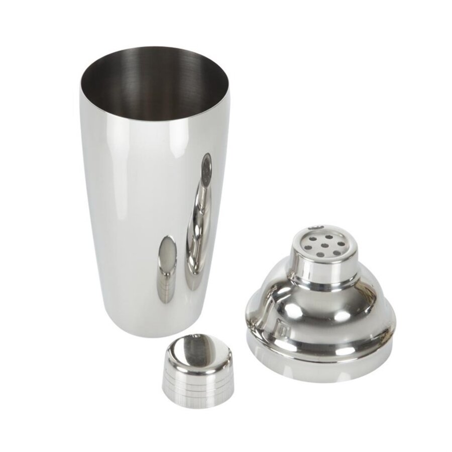 Stainless Steel Cocktail Shaker 78 cl with Screw Cap for Professional Use