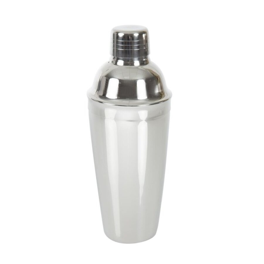 Stainless Steel Cocktail Shaker 78 cl with Screw Cap for Professional Use