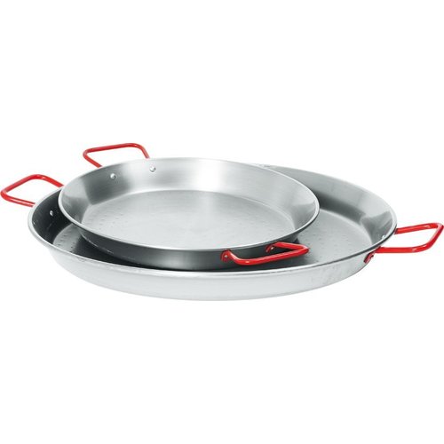  Hendi Poêle à paella en tôle d'acier | 4 formats 