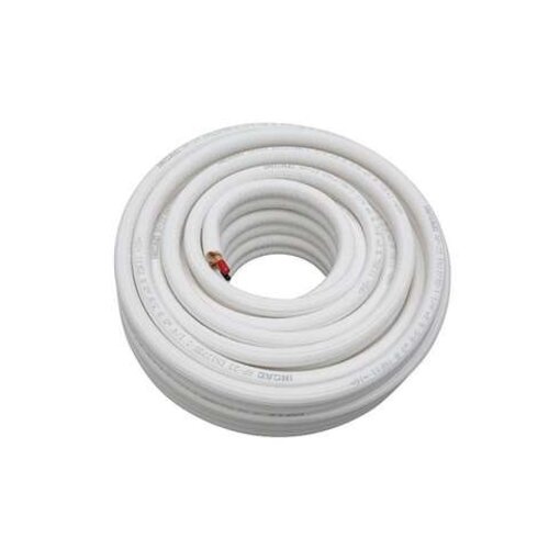  Inoac Tuyau en cuivre isolé 1/4" + 3/8" – Rouleau de 20 mètres – Tuyau en cuivre pour climatisation, classe de résistance au feu BL-s1-d0 