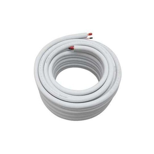  Inoac Geïsoleerde Koperleiding 1/4" + 3/8" – 30 Meter Rol – Airco Koperleiding – Brandklasse BL-s1-d0 