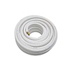 Inoac Tuyau en cuivre isolé 1/4" + 5/8" – Rouleau de 20 mètres – Tuyau en cuivre pour climatisation – Classe de résistance au feu BL-s1-d0