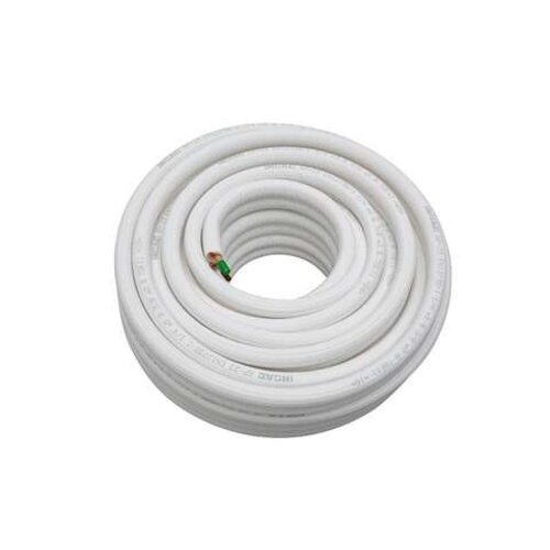  Inoac Tuyau en cuivre isolé 3/8" + 3/4" – Rouleau de 20 mètres – Tuyau en cuivre pour climatisation – Classe de résistance au feu BL-s1-d0 