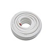 Inoac Câble en cuivre isolé 6 + 12 mm – Rouleau de 20 mètres – Câble en cuivre pour réfrigération – Classe de résistance au feu BL-s1-d0