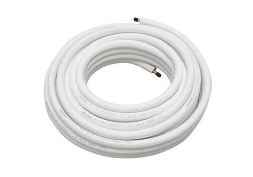  Inoac Insulated Copper Pipe 1/4" – 30 Meter Roll – Air Conditioning Copper Pipe – Fire Class BL-s1-d0 