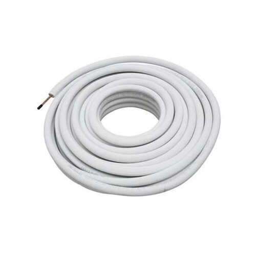  Inoac Isoliertes Kupferrohr 1/4" – 50-Meter-Rolle – Kupferrohr für Klimaanlagen – Brandschutzklasse BL-s1-d0 