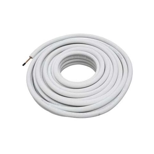  Inoac Tuyau en cuivre isolé 1/4" – Rouleau de 50 mètres – Tuyau en cuivre pour climatisation – Classe de résistance au feu BL-s1-d0 