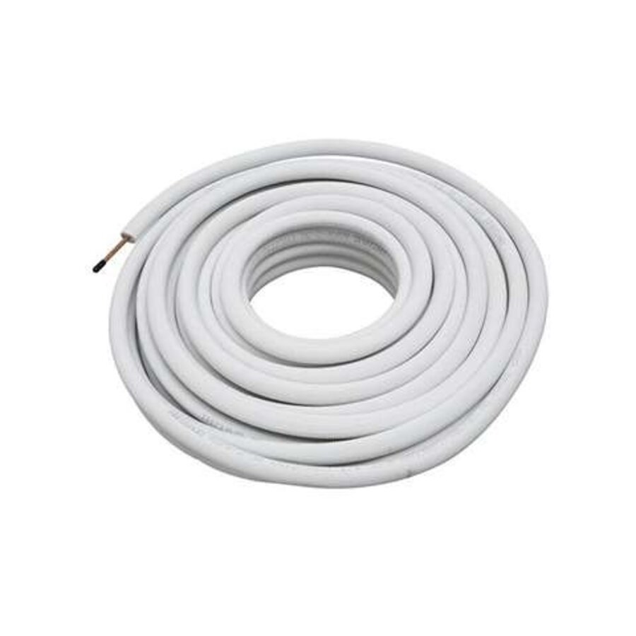 Insulated Copper Pipe 1/4" – 50 Meter Roll – Air Conditioning Copper Pipe – Fire Class BL-s1-d0