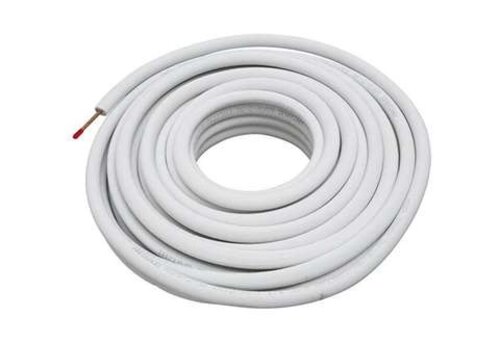  Inoac Tuyau en cuivre isolé 1/2" – Rouleau de 50 mètres – Tuyau en cuivre pour climatisation – Classe de résistance au feu BL-s1-d0 