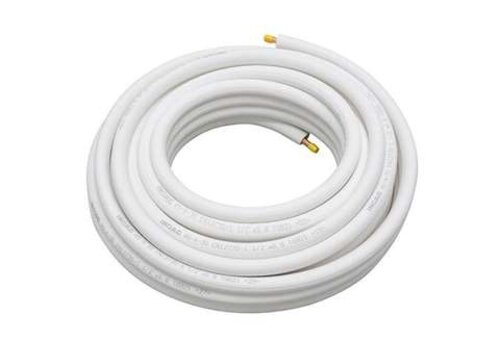  Inoac Tuyau en cuivre isolé 5/8" – Rouleau de 30 mètres – Tuyau en cuivre pour climatisation – Classe de résistance au feu BL-s1-d0 
