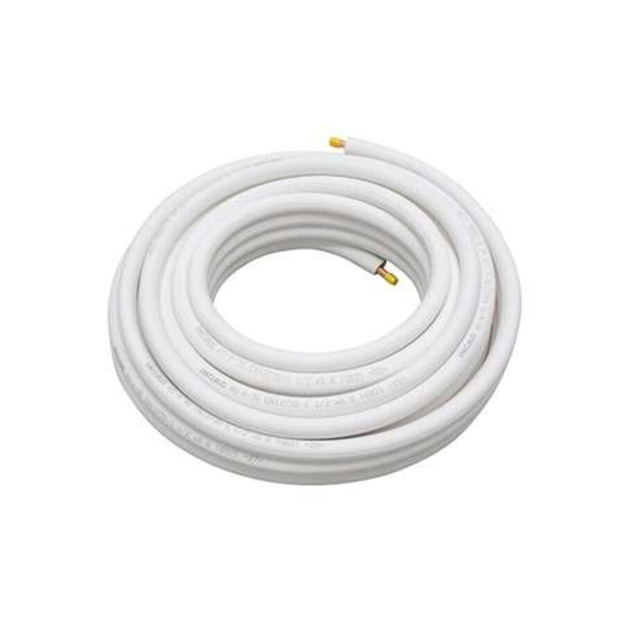 Isoliertes Kupferrohr 5/8" – 30-Meter-Rolle – Kupferrohr für Klimaanlagen – Brandschutzklasse BL-s1-d0