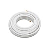 Inoac Tuyau en cuivre isolé 7/8" – Rouleau de 20 mètres – Tuyau en cuivre pour climatisation – Classe de résistance au feu BL-s1-d0