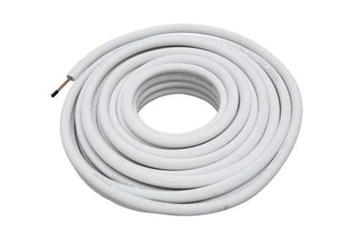  Inoac Tuyau en cuivre isolé 16 mm – Rouleau de 20 mètres – Tuyau en cuivre pour climatisation – Classe de résistance au feu BL-s1-d0 