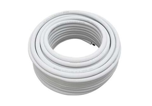  Inoac Tube en aluminium isolé 1/4 pouce – Rouleau de 50 mètres – Tube pour climatisation – Classe de résistance au feu BL-s1-d0 