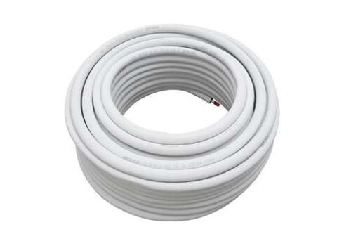  Inoac Tube en aluminium isolé 3/8 pouce – Rouleau de 50 mètres – Tube pour climatisation – Classe de résistance au feu BL-s1-d0 