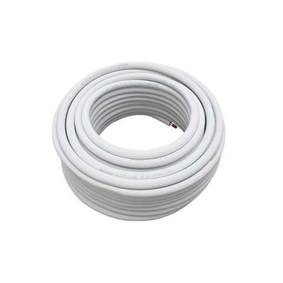 Geïsoleerde Aluminium Leiding 3/8 inch – 50 Meter Rol – Airco Leiding – Brandklasse BL-s1-d0