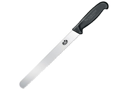  Victorinox Gekarteld Hammes 30,5 cm RVS met Fibrox Softgrip 