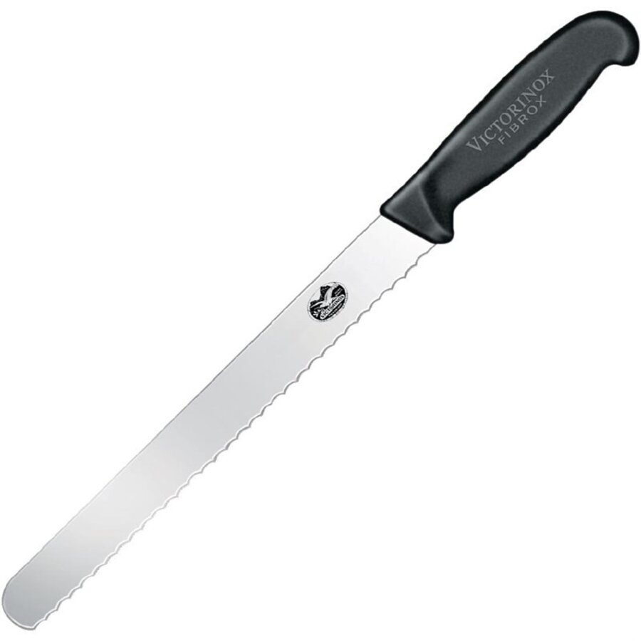 Couteau marteau dentelé 30,5 cm en acier inoxydable avec poignée souple Fibrox