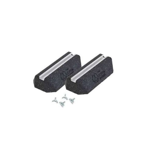  Big Foot Systems Rubberen Montageblokken 400x180x95 mm met M10x30 Inlegschroeven 2 Stuks 