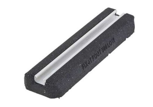  Big Foot Systems Rubberen Montageblok 500x130x50 mm 134 kg voor Buitenunits en Leidingen 