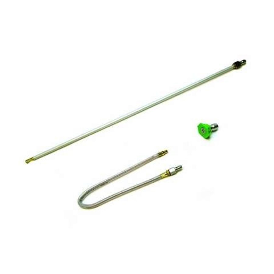 Coiljet Cleaning Kit with Lance, Flexible Hose, and Nozzle