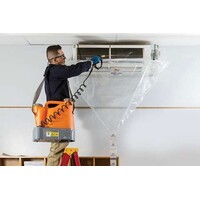 Reinigungsset für Mini-Split-Klimaanlagen bis 110 cm mit Eimer und Spritzschutz