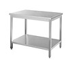 Hendi Table de travail en acier inoxydable | 5 formats