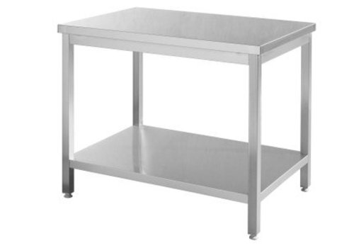  Hendi Table de travail en acier inoxydable | 5 formats 
