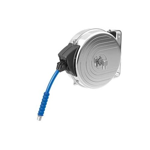  HorecaTraders Slanghaspel 8 Meter RVS AISI 304 – Warmwaterslang 20 Bar 