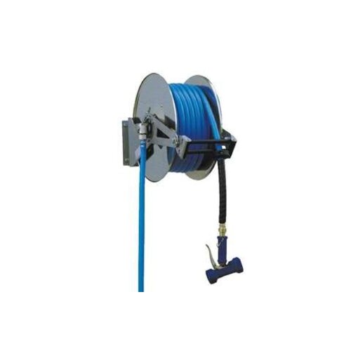  HorecaTraders Open hose reel 20 meters with industrial gun – professional version 