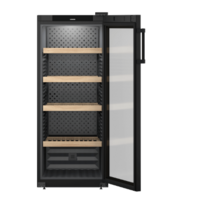 Armoire à vin Perfection WPbl 4601 | 166 bouteilles | H 148,4 x L 59,7 x P 76,3 cm | acier | +5 °C à +20 °C