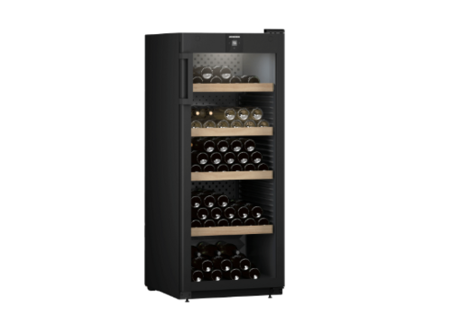  Liebherr Armoire à vin Perfection WPbl 4601 | 166 bouteilles | H 148,4 x L 59,7 x P 76,3 cm | acier | +5 °C à +20 °C 