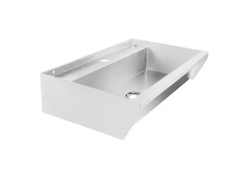  Combisteel Wasbak RVS - 1 Kraan - 600x360x135 mm 