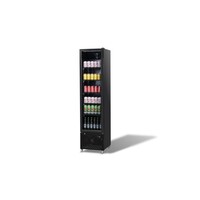 Display Refrigerator - 1 Glass Door - 460x560x1915 mm - Black
