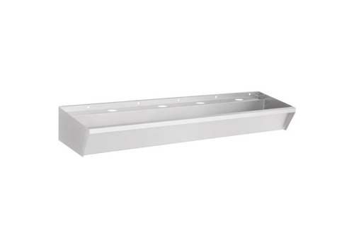  Combisteel Edelstahlspüle – 4 Armaturen – 1800 x 360 x135 mm 