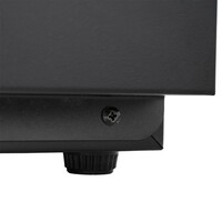 Bar-Kühler – 3 Glastüren – 470 Liter – Schwarz mit LED-Beleuchtung – 1988 x 520 x 860 mm