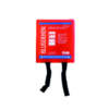 Chubb Ajax Fire Blanket 1.1 x 1.1 Meters with Red Wall Holder – EN 1869