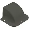 HorecaTraders Wandabdeckung 80 x 60 mm anthrazit RAL 7016 – UV-beständiges PVC – Climclick