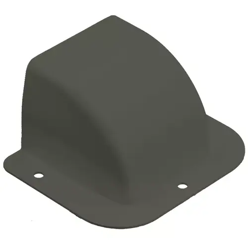  HorecaTraders Wandabdeckung 80 x 60 mm anthrazit RAL 7016 – UV-beständiges PVC – Climclick 