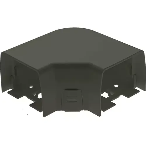  HorecaTraders Right-angle flat bend 80x60 mm anthracite RAL 7016 – Climclick 