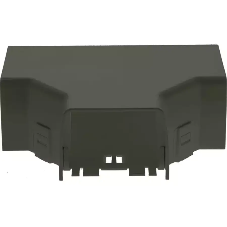T-stuk 80x60 mm antraciet RAL 7016 – UV-bestendig PVC – Climclick