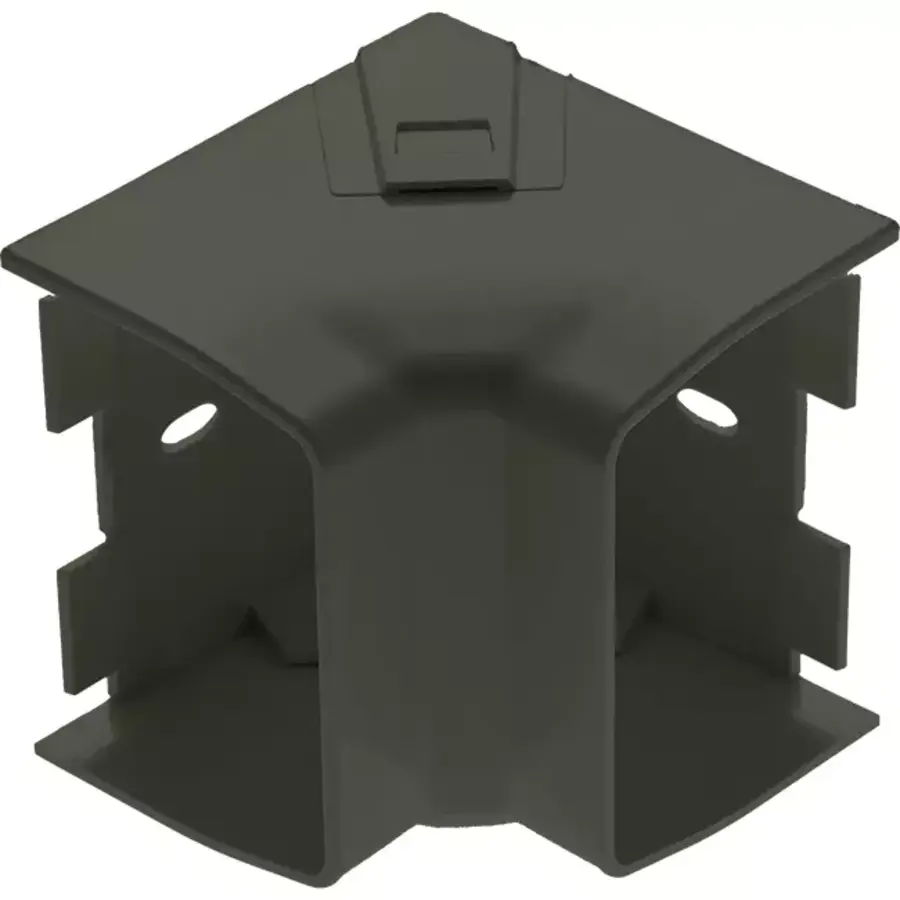 Haakse binnenbocht 80x60 mm antraciet RAL 7016 – UV-bestendig PVC – Climclick