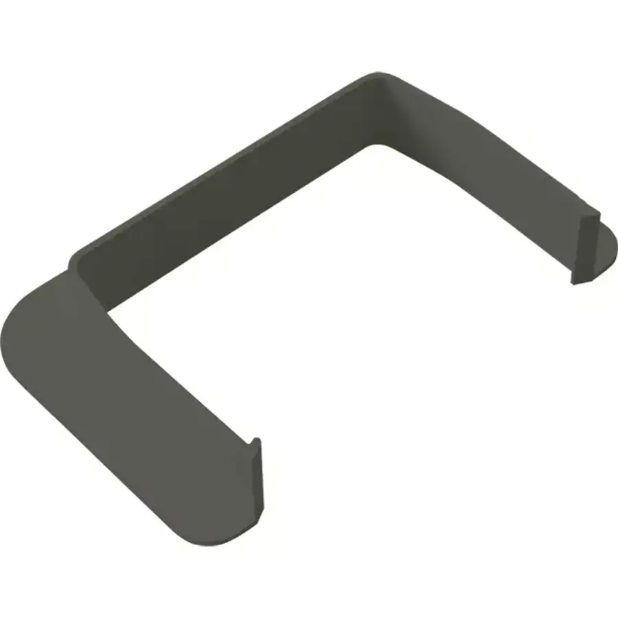 Rosace murale 80 x 60 mm anthracite RAL 7016 – PVC résistant aux UV – Climclick