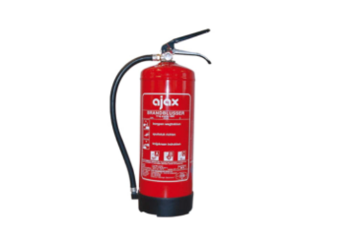 Chubb Ajax Extincteur à poudre ABC professionnel de 12 litres avec tuyau haute pression 