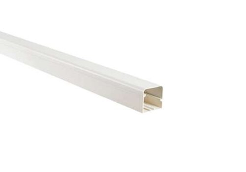  HorecaTraders Kabelrinne | 70 x 65 mm | 2 Meter | Kunststoff 